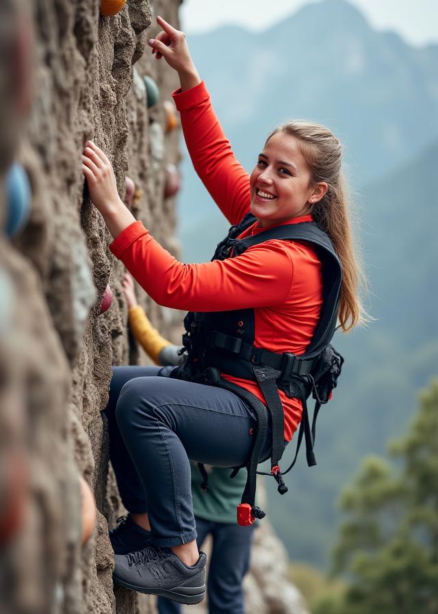 Escalada inclusiva y deporte adaptado